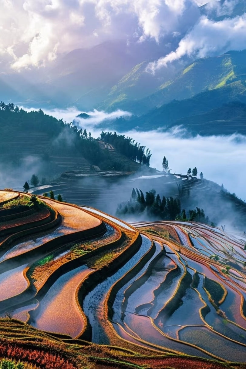 Ladder to the Moon: A Nine-Day Epic of Terraces and Ethnic Cultures